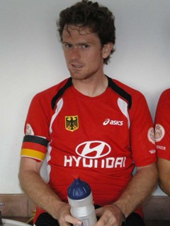 Sebastian Biederlack trug in Abwesenheit von Timo We� erstmals die Kapit�nsbinde.