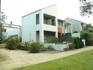 Fr�her Olympisches Dorf, heute Einfamilienhaussiedlung