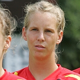 Traf im 250. L�nderspiel: Neu-Kapit�nin Fanny Rinne