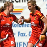 Trug die Kapit�nsbinde: Fanny Rinne (r.)