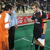 Kapit�n Max M�ller f�hrt das deutsche Team zur CT nach Australien.