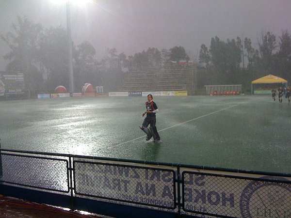 Kein Wetter für Torhüter