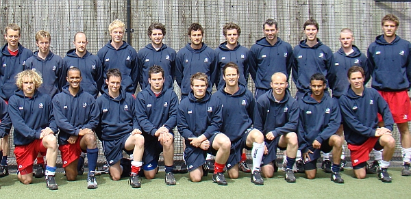 Der englische Kader f�r das BDO Hamburg Masters