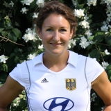 Tina Sch�tze machte am Sonntagabend als Interimskapit�nin ihr 100. L�nderspiel im DHB-Dress