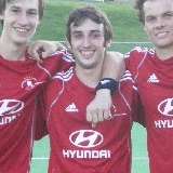 Ricardo Nevado (M.) traf erstmalig f�r das deutsche A-Team.